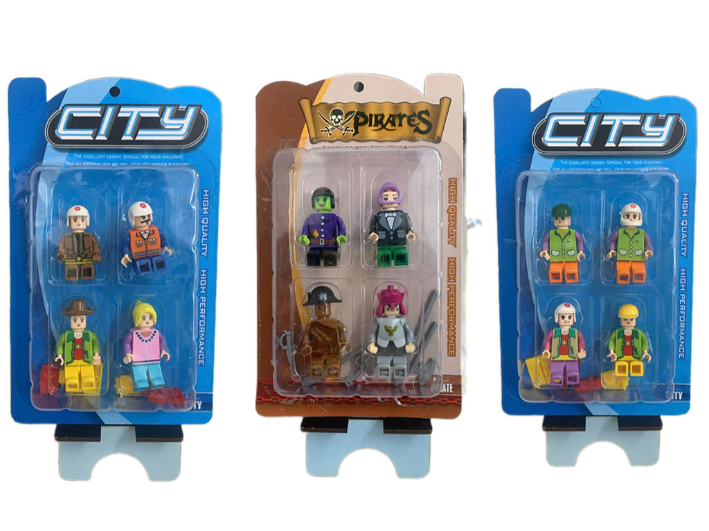 لگو 4 عددی شخصیت های مختلف اسباب بازی