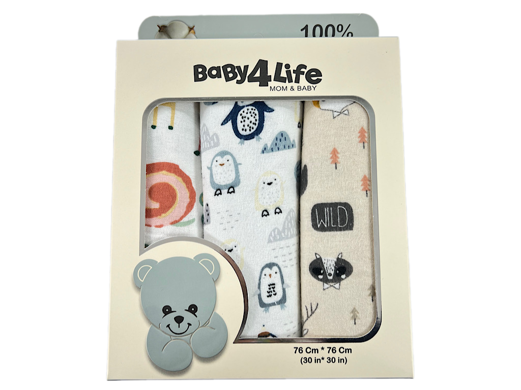  خشک کن سه عددی (76*76 cm) بیبی فور لایف baby 4 life