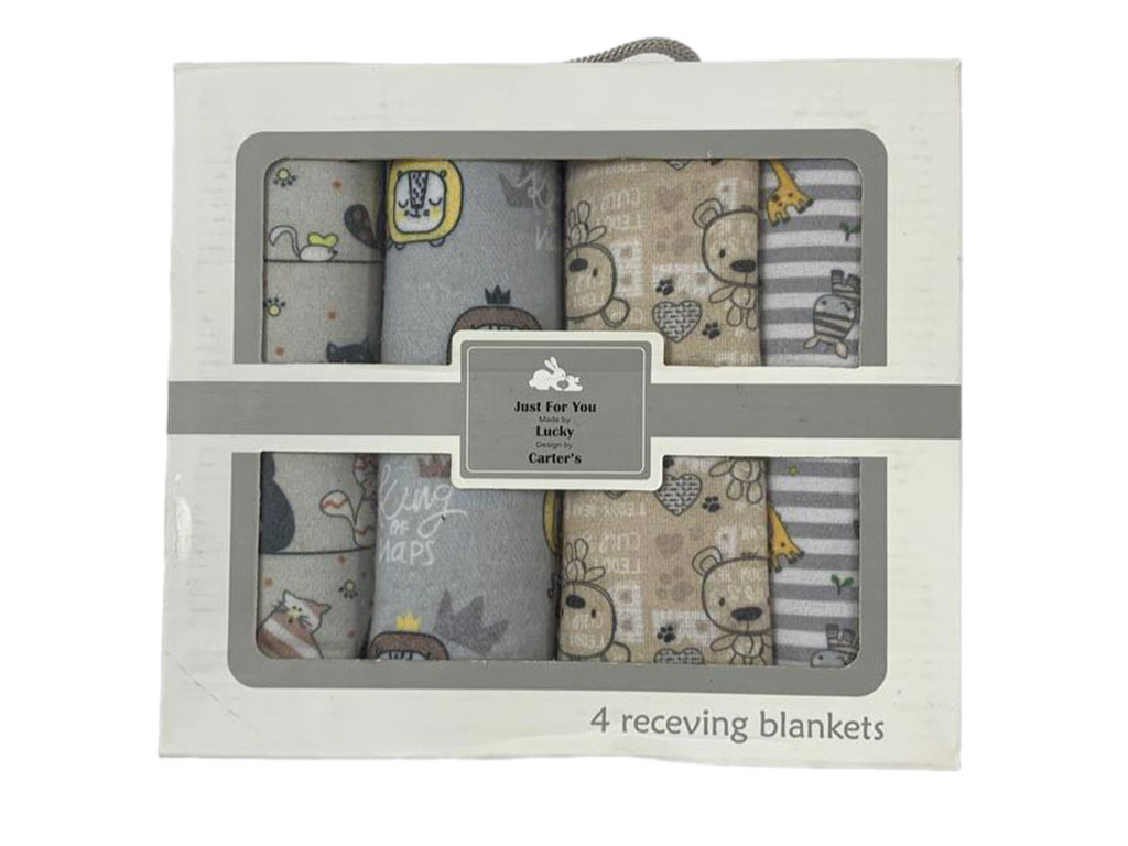 خشک کن چهار عددی (70*70 cm) پسرانه طرح دار lucky