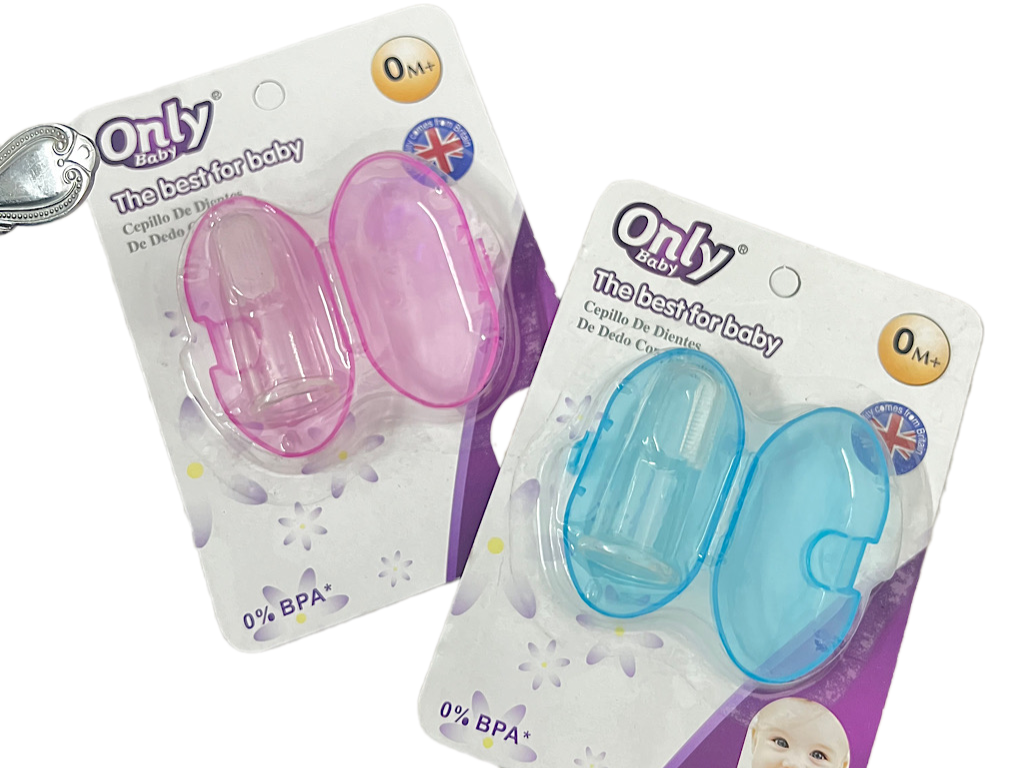 مسواک انگشتی قابدار  ONLY BABY
