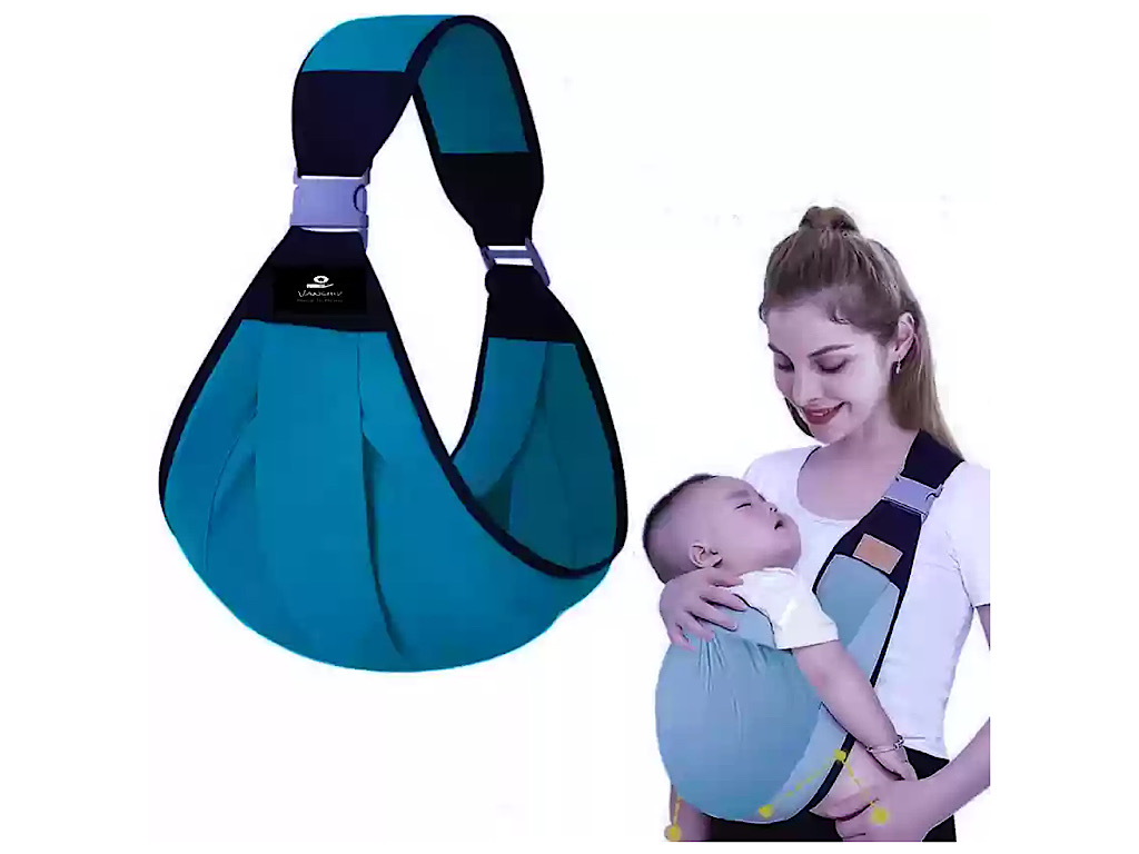 آغوشی پارچه ای نوزادی مدل یک طرفه مناسب شیردهی بیبی هلدینگ بگ BABY holding bag