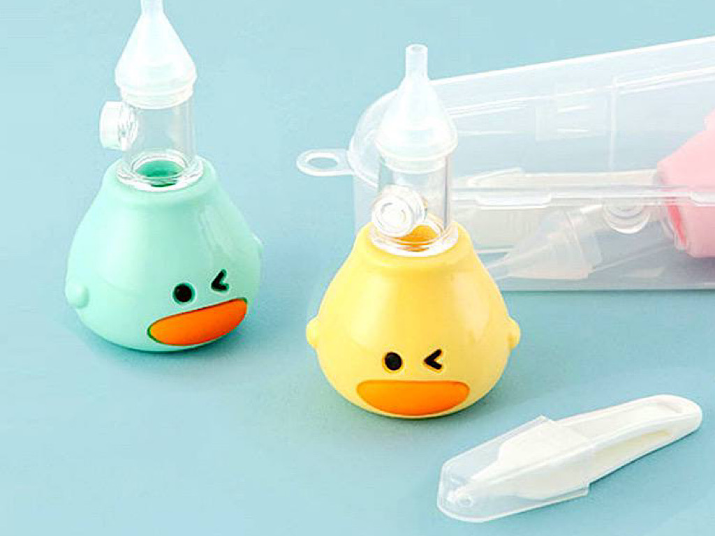 پوآر بینی سیلیکونی و پنس قاب دار طرح اردک