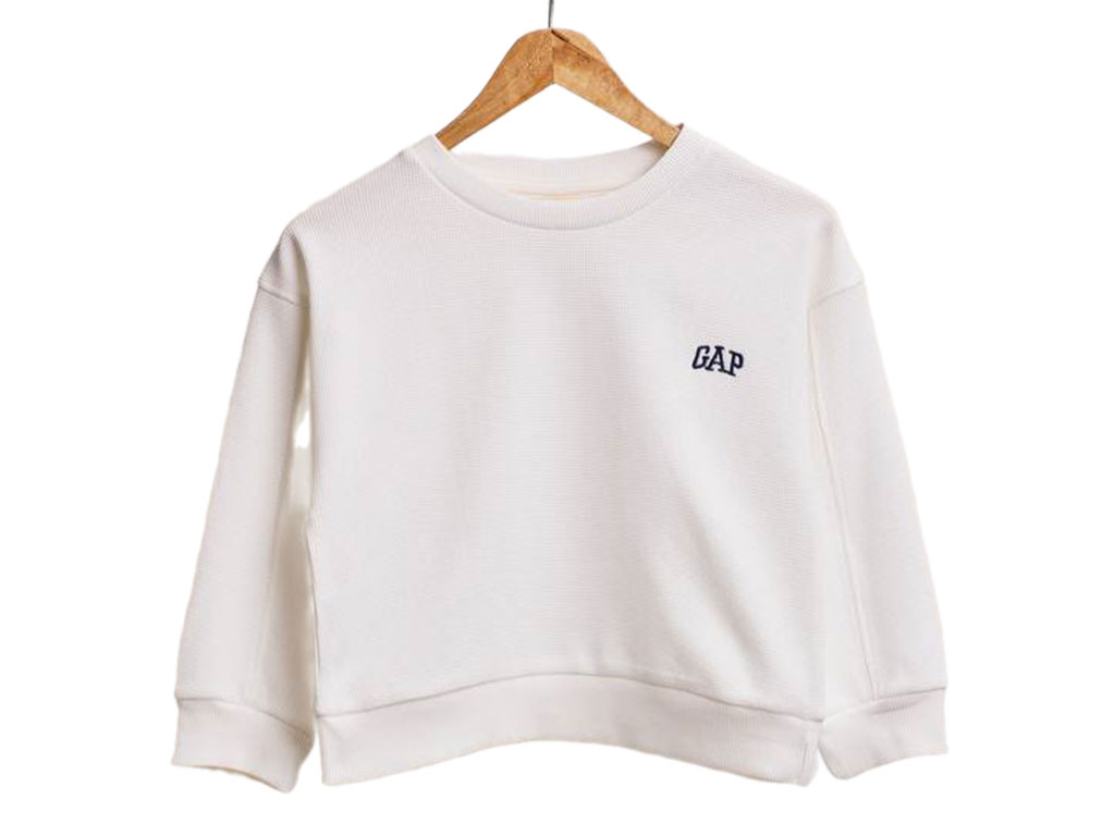 بلوز آستین بلند بیسکویتی نوزادی شیری رنگ بشیر Bashir