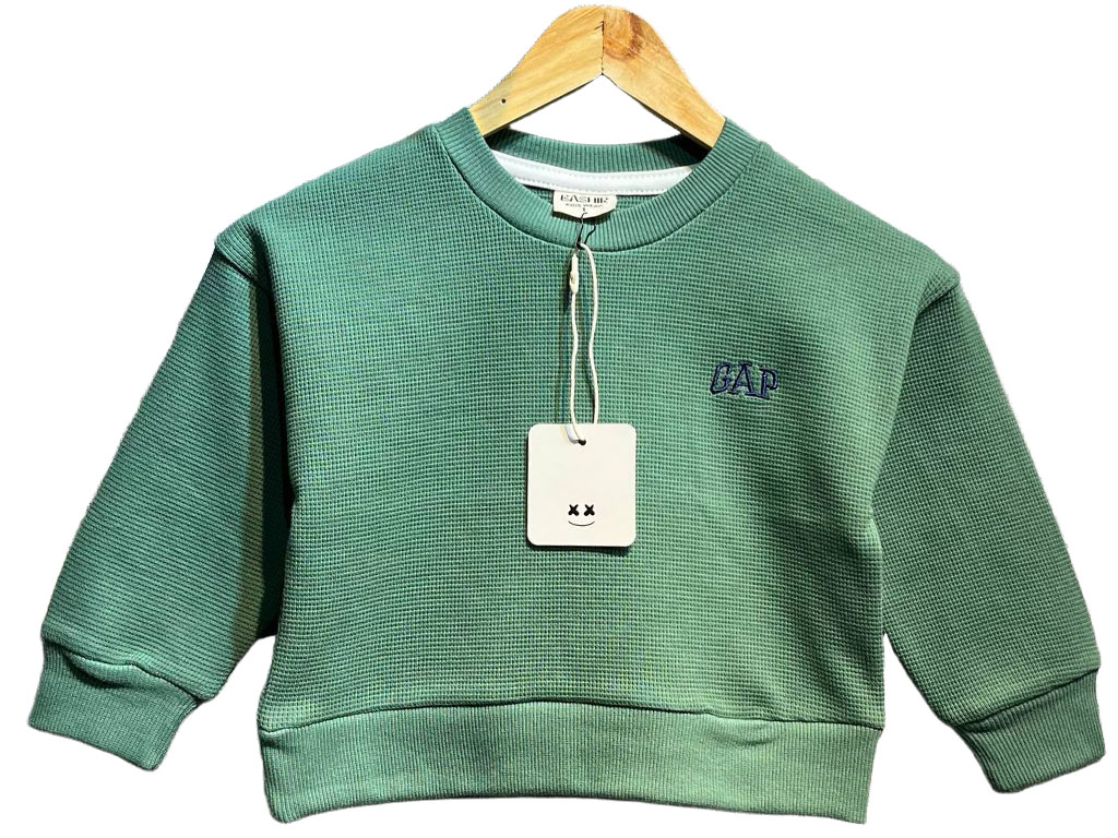 بلوز آستین بلند بیسکویتی نوزادی رنگ سدری بشیر Bashir