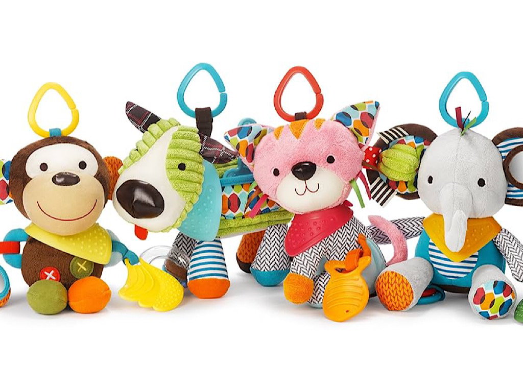 دندانگیر و آویز بزرگ جغجغه ای کریر بی بی اسکای bb sky