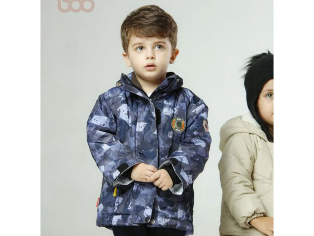 کاپشن اسکی کلاهدار و  گت دار  baby boo