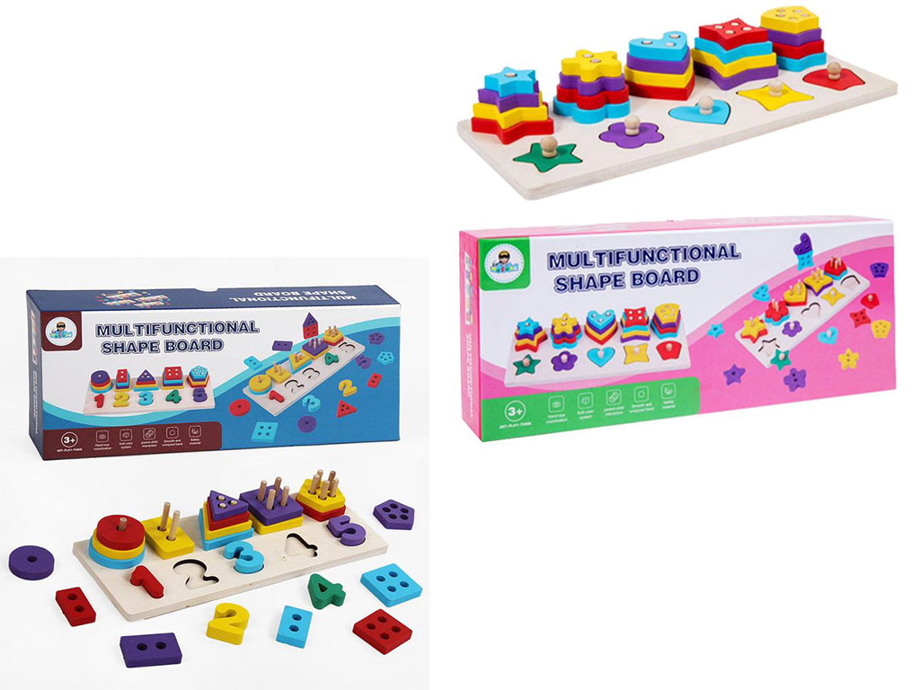 پایه اشکال مونته سوری ستون دار طرح اشکال هندسی وغیر هندسی