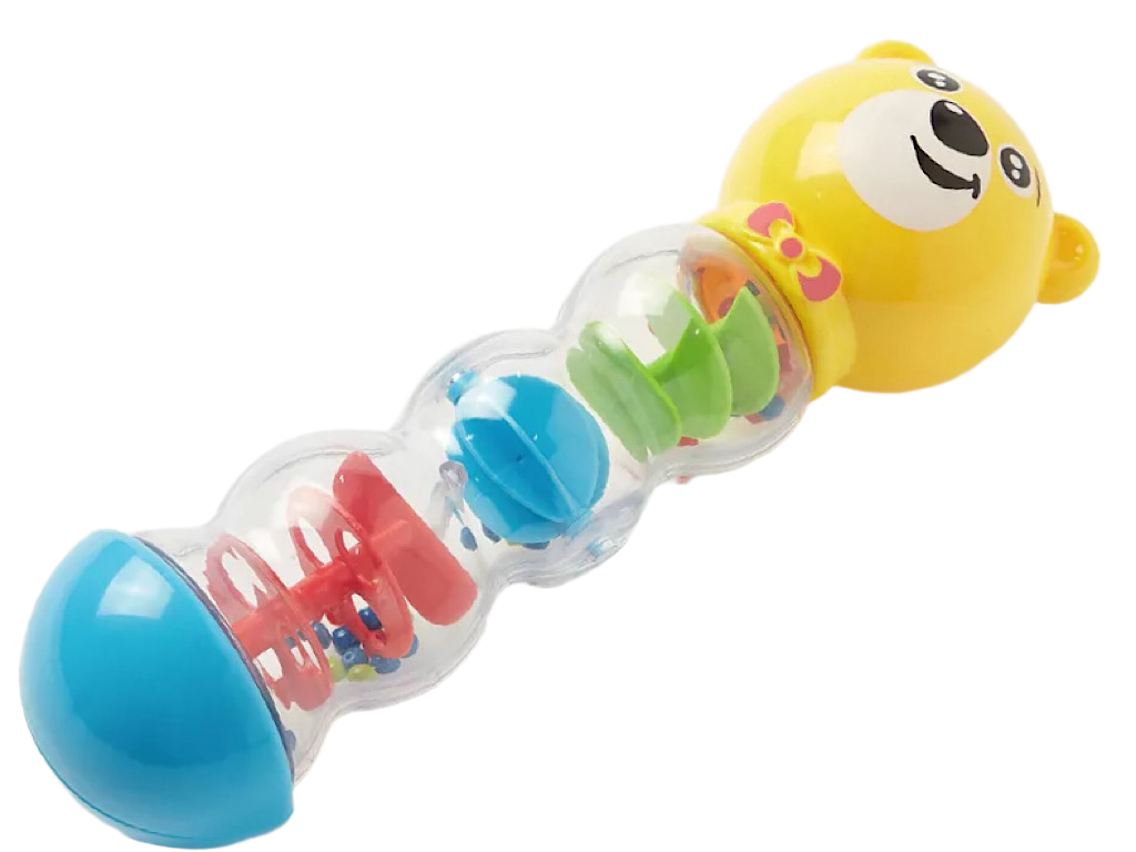 جغجغه استوانه ای طرح خرس اسباب بازی