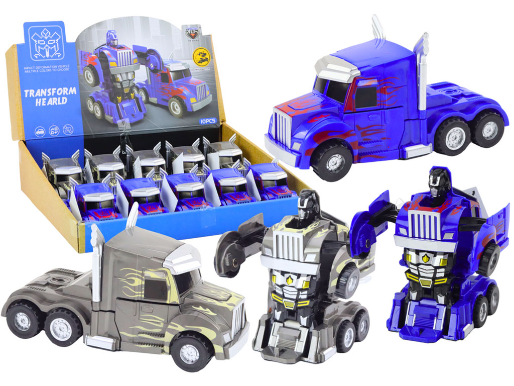 تریلی قدرتی تبدیل شونده به ربات اسباب بازی