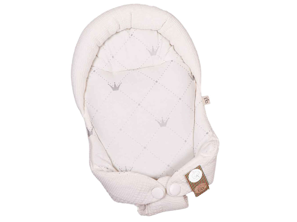 قنداق سوئیسی (آغوش گیر) نوزادی طرح پیکه تاج سیلور الا ELA