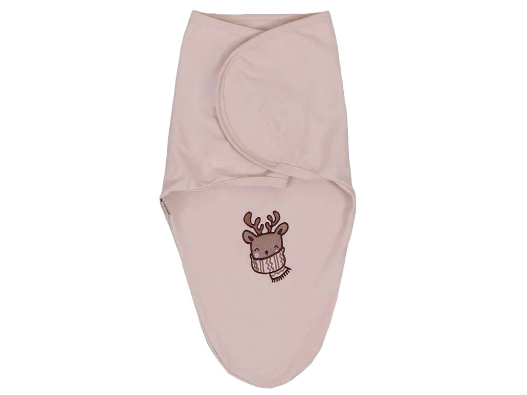 قنداق چسبی پنبه ای گوزن نسکافه ای الا ELA