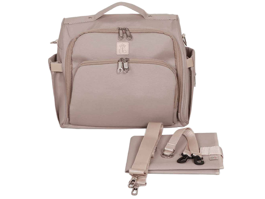 کوله پشتی و ساک لوازم ۳ کاره یونا نسکافه ای ساده الا ELA