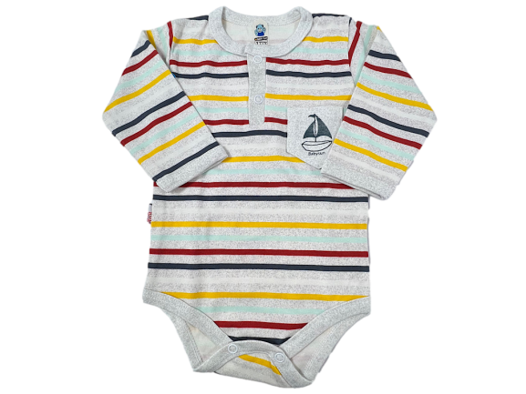 بادی نوزادی طرح  قایق بی بی سان baby sun