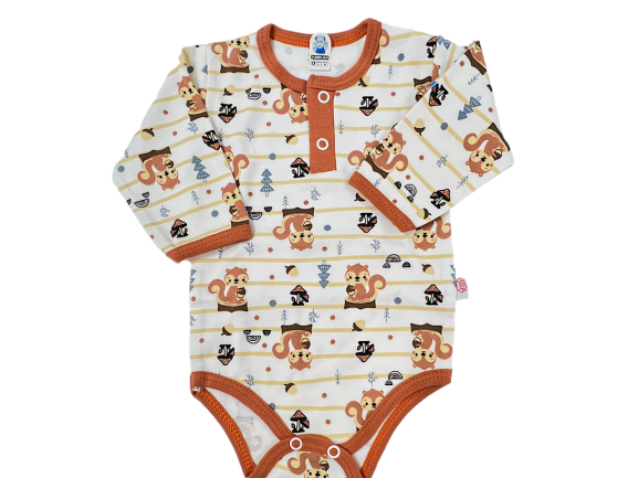 بادی نوزادی طرح سنجاب بی بی سان baby sun