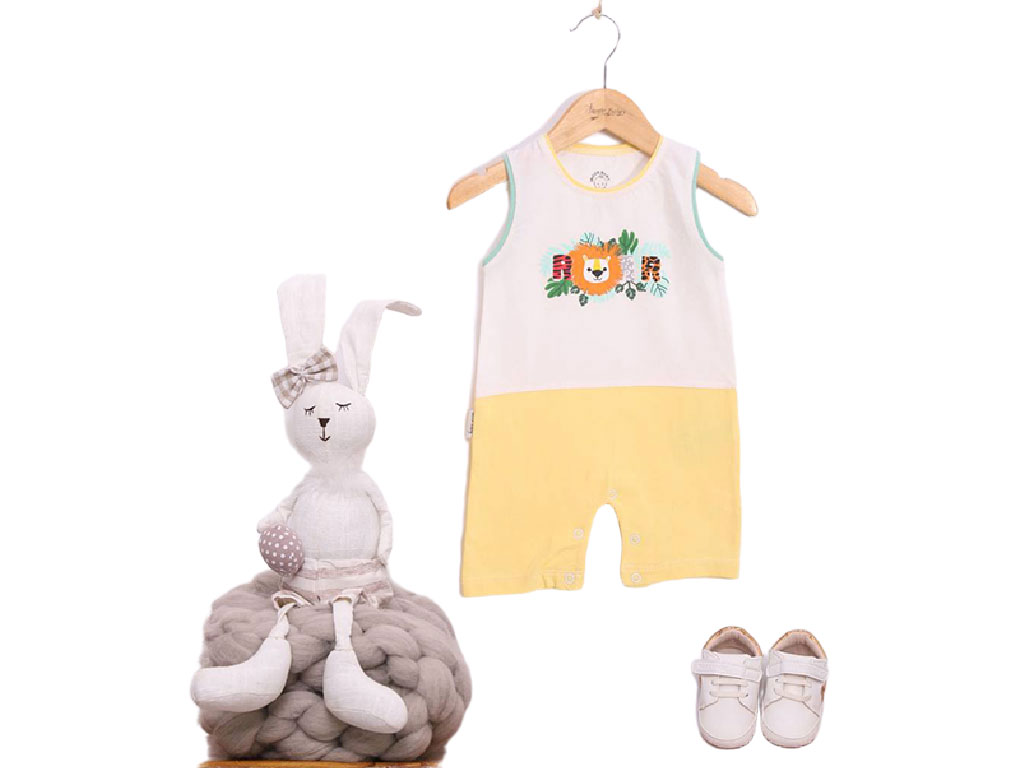 رامپر نوزاد و کودک طرح شیر آی نور بیبی Inoor baby