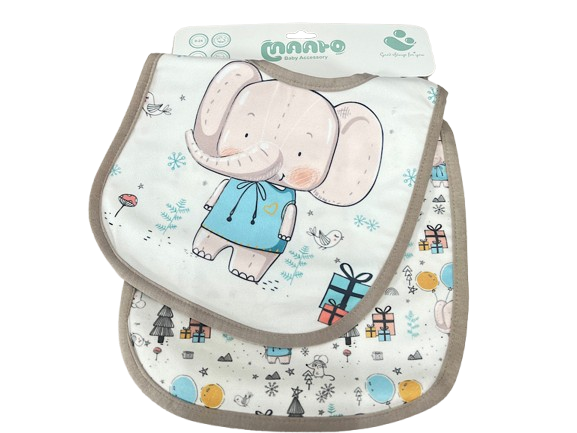 پیشبند دو عددی نوزادی طرحدار ماتو maato