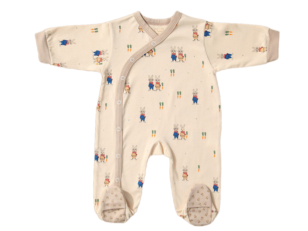 سرهمی کرم روشن نوزادی طرح rabbit شابن  Shabenbaby