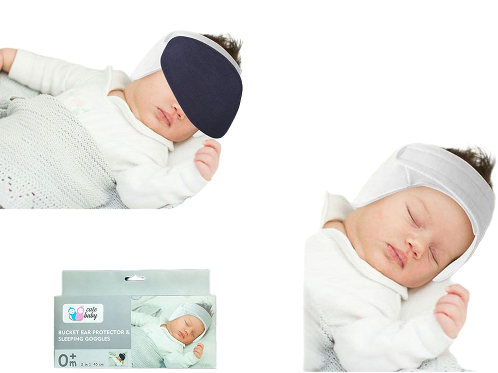 هدبند اصلاح فرم گوش و چشم بند نوزادی کیوت بیبی cute baby