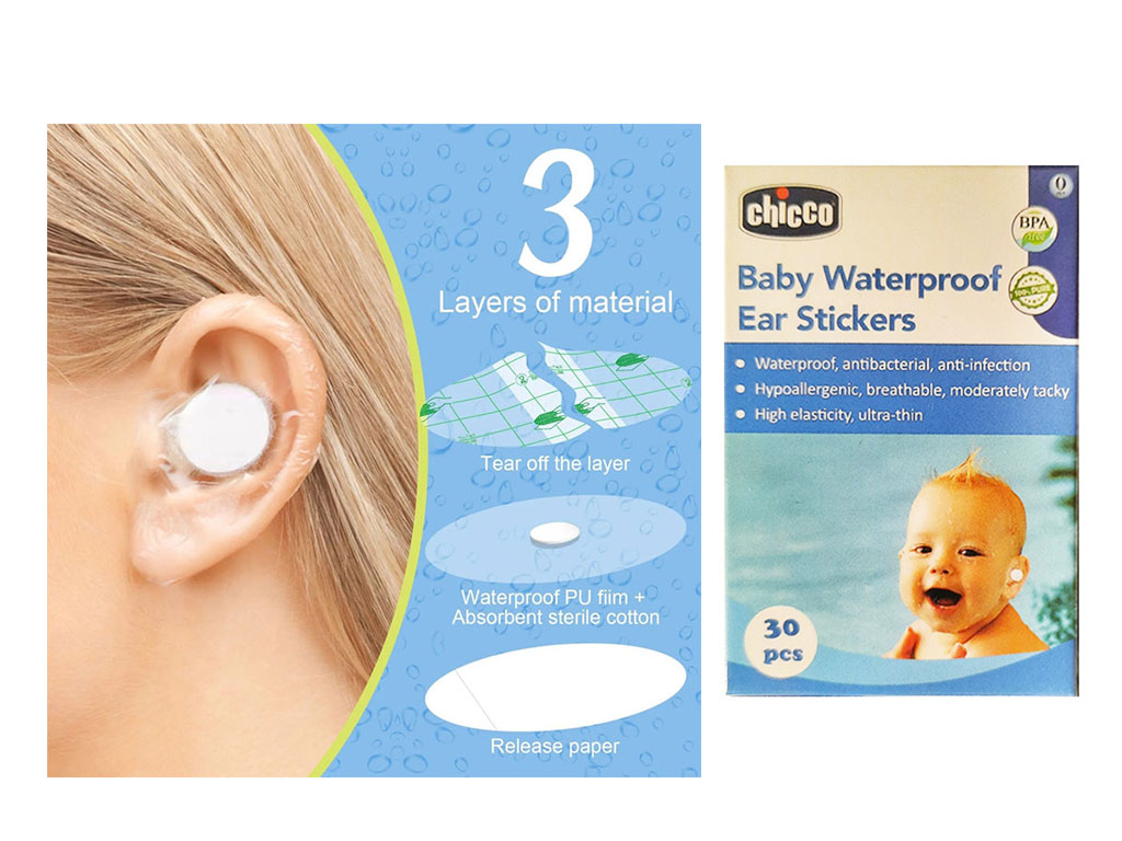 چسب محافظ گوش نوزادی 30 عددی چیکو chicco (اورجینال)