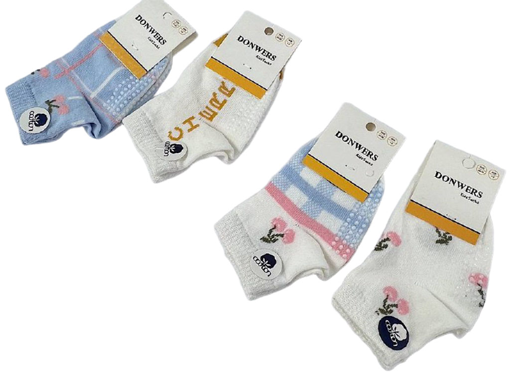 جوراب مچی استپ دار دخترانه 18-6 ماه