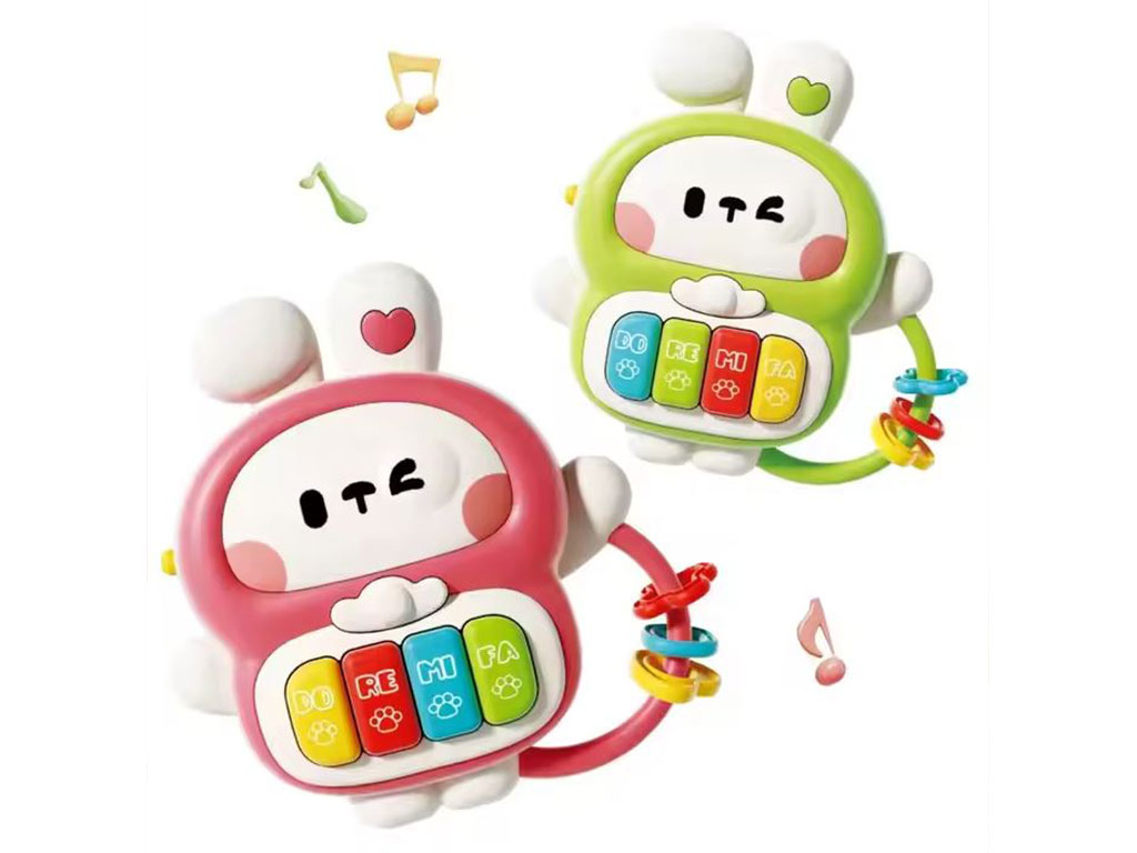 پیانو موزیکال طرح خرگوش اسباب بازی