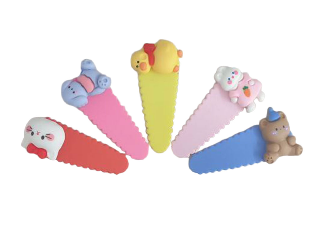 گلسر تق تقی رنگی طرح حیوانات(تک عددی)