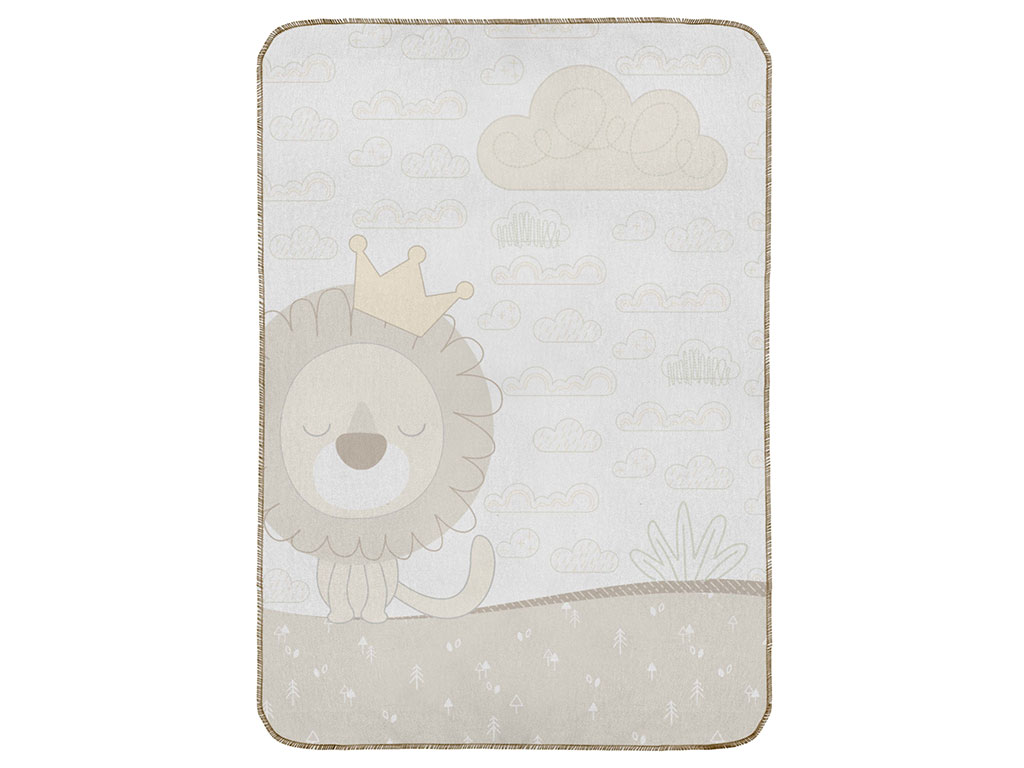 پتو دورپیچ نخی LION CUBS رزبرن ROSEBORN