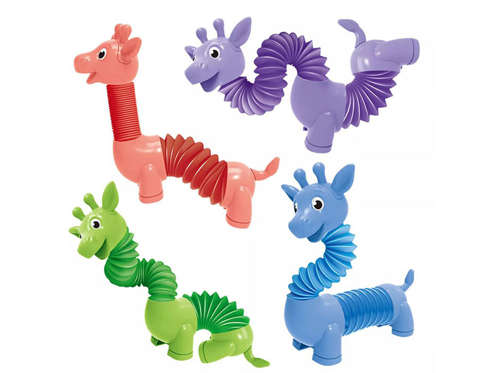 زرافه فنری اسباب بازی