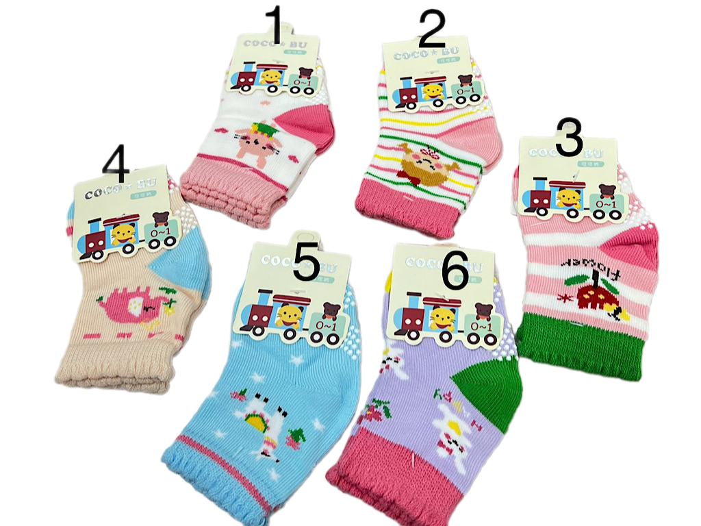 جوراب استپ دار Coco ( 3-9 ماه)