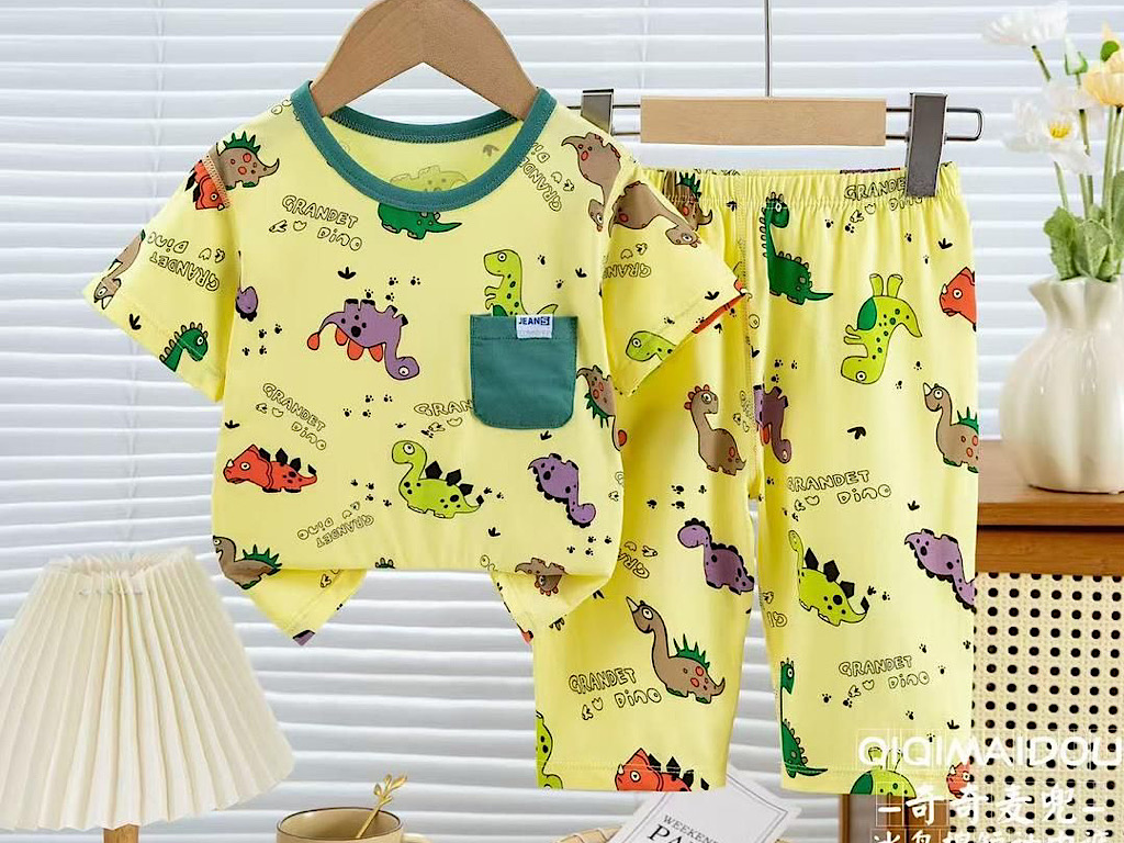 تیشرت و شلوارک بلند راحتی پسرانه