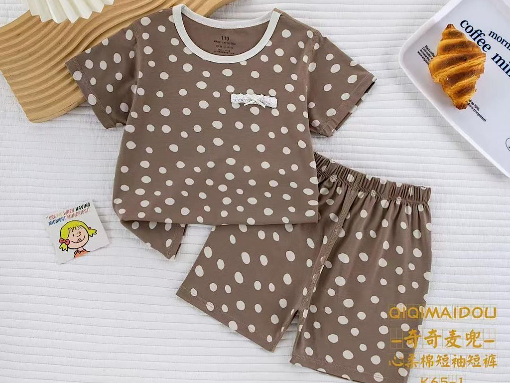 تیشرت و شلوارک راحتی دخترانه