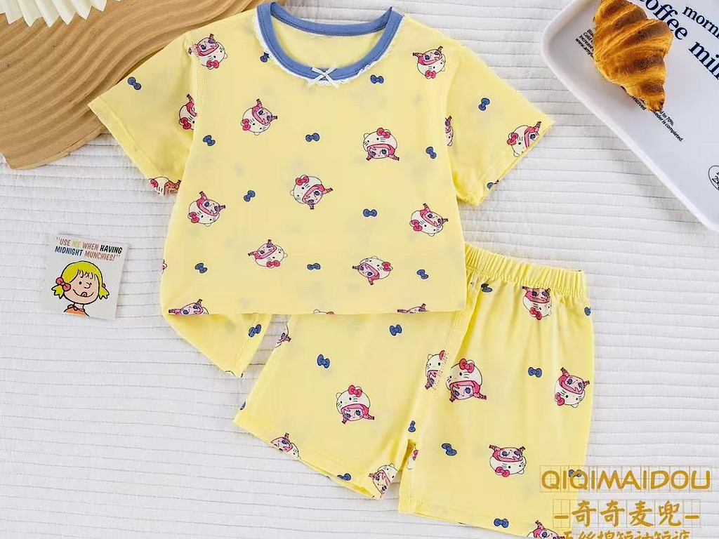 تیشرت و شلوارک راحتی دخترانه