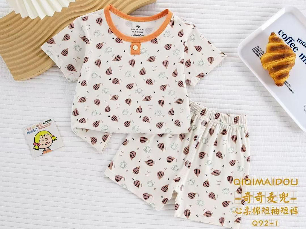 تیشرت و شلوارک راحتی دخترانه