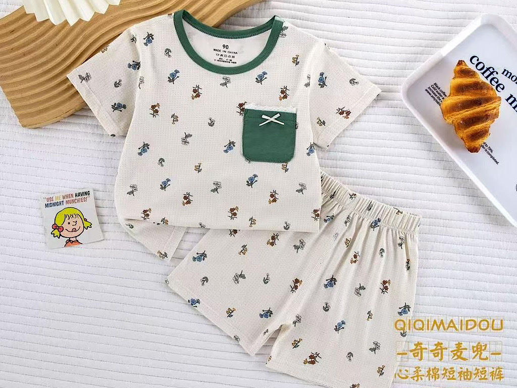 تیشرت و شلوارک راحتی دخترانه