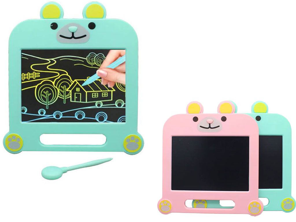 تبلت جادویی 9 اینچ مخصوص نوشتن و نقاشی طرح خرس