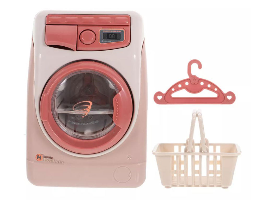 ماشین لباسشویی موزیکال و چراغ دار اسباب بازی yihut toys