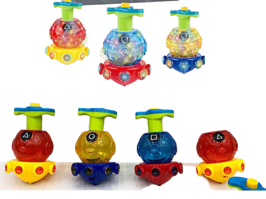 فرفره چراغ دار طرح اسکویید گیم اسباب بازی