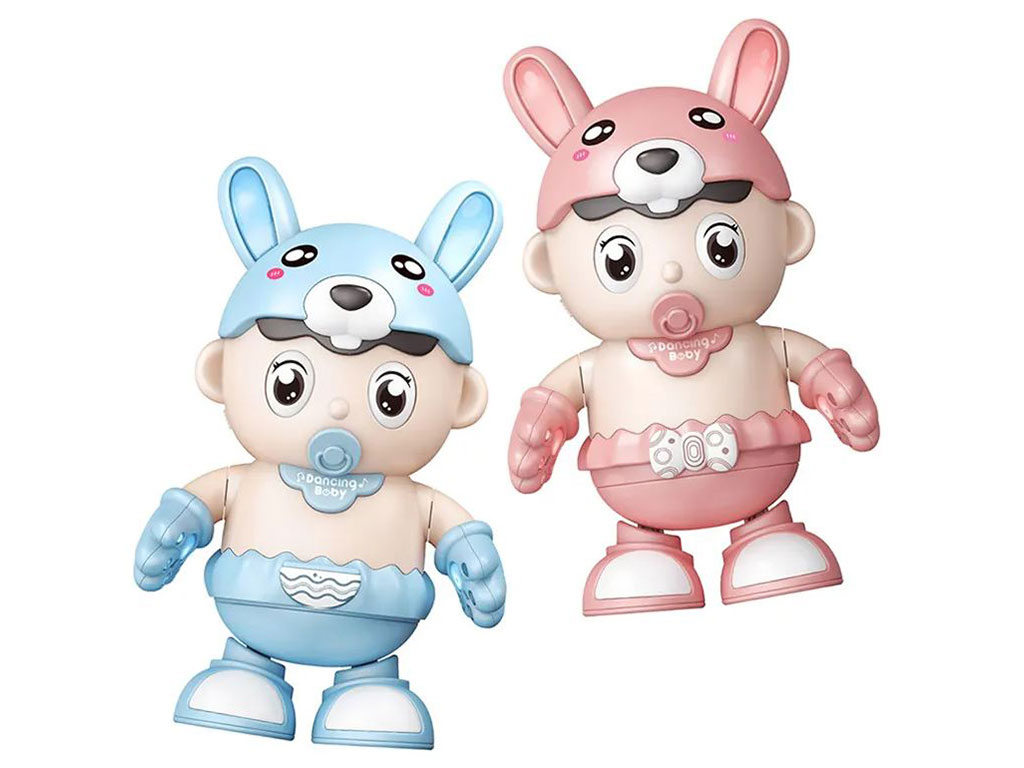 عروسک موزیکال و چراغ دار اسباب بازی