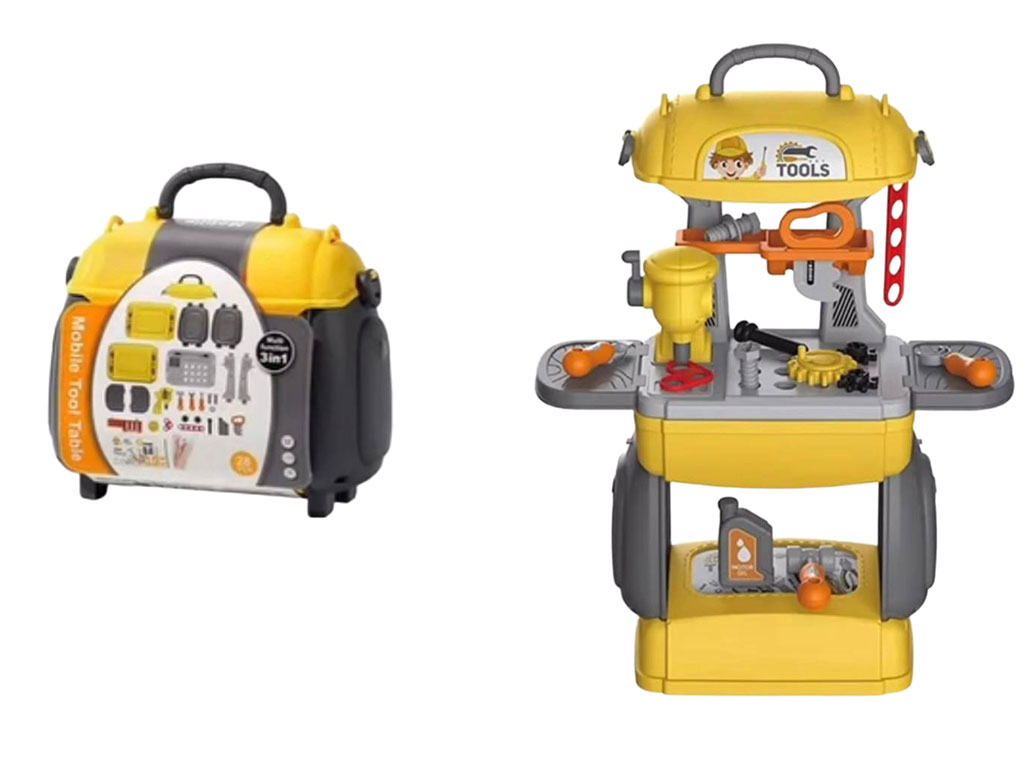 استند اسباب بازی طرح لوازم کارگاهی 28 تکه Hokya