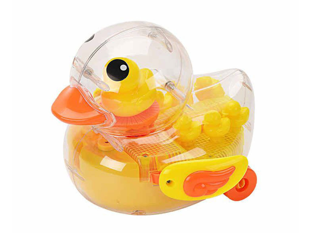 اردک موزیکال، چراغ دار و دارای حرکت اسباب بازی