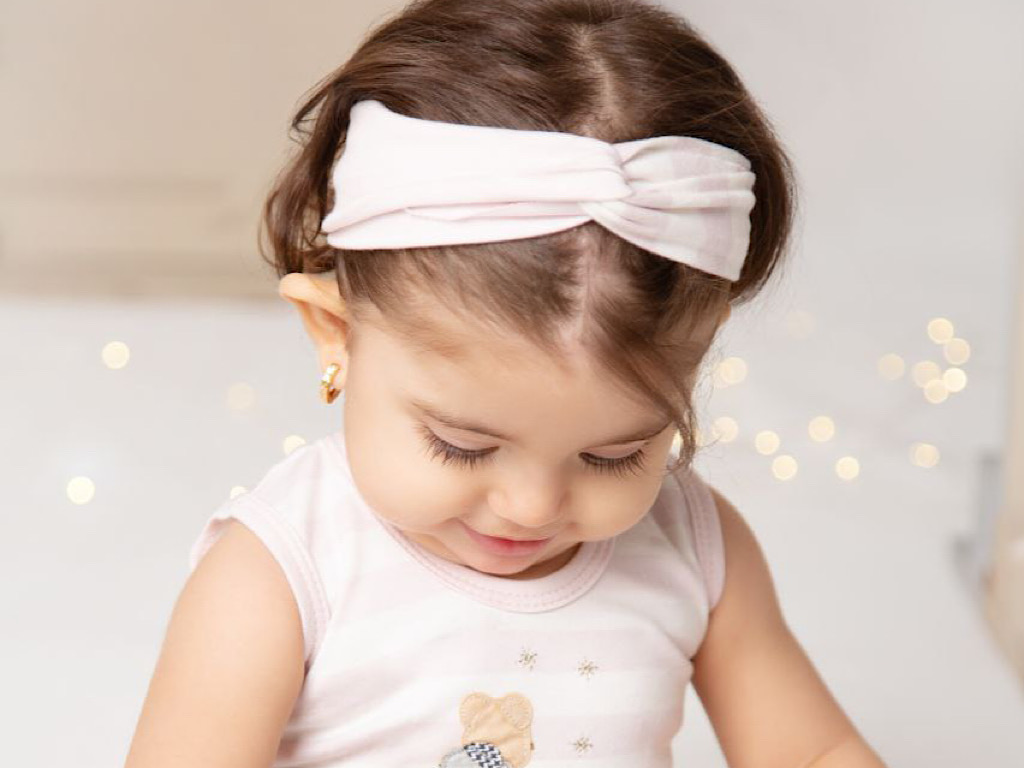 هدبند نوزادی  طرح VIOLET دانالو danaloo