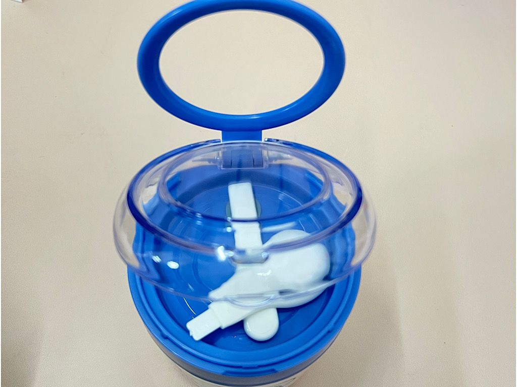 فلاسک غذا داخل استیل به همراه قاشق حجم 530 ML طرح دار  tedemei