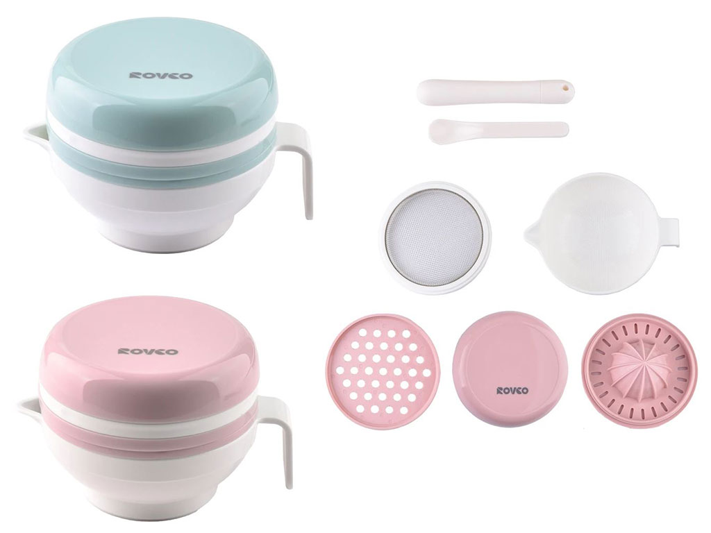 غذاساز دستی 7 تکه کودک رووکو rovco