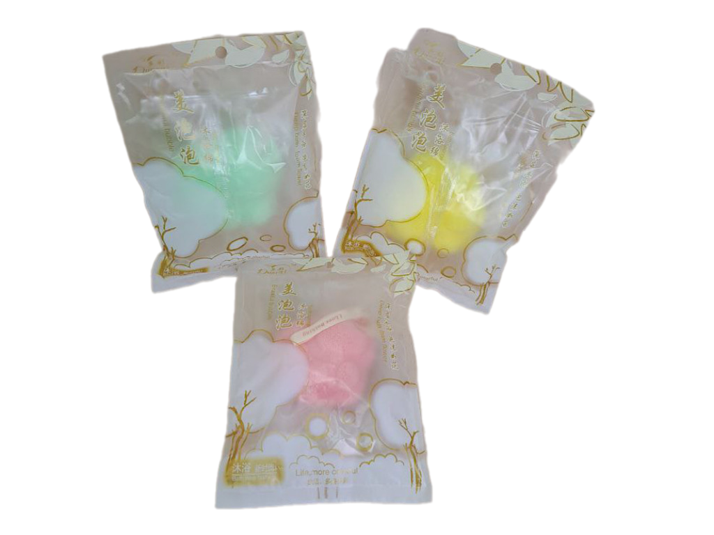 لیف اسفنجی بدن شوی حمام کودک طرح پنجه DUECAI