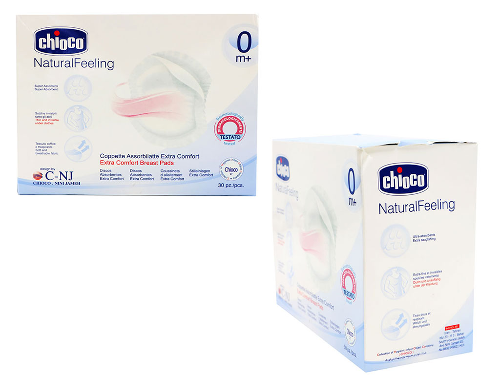 پد یک بار مصرف سینه مادر 30 عددی چیوکو CHIOCO
