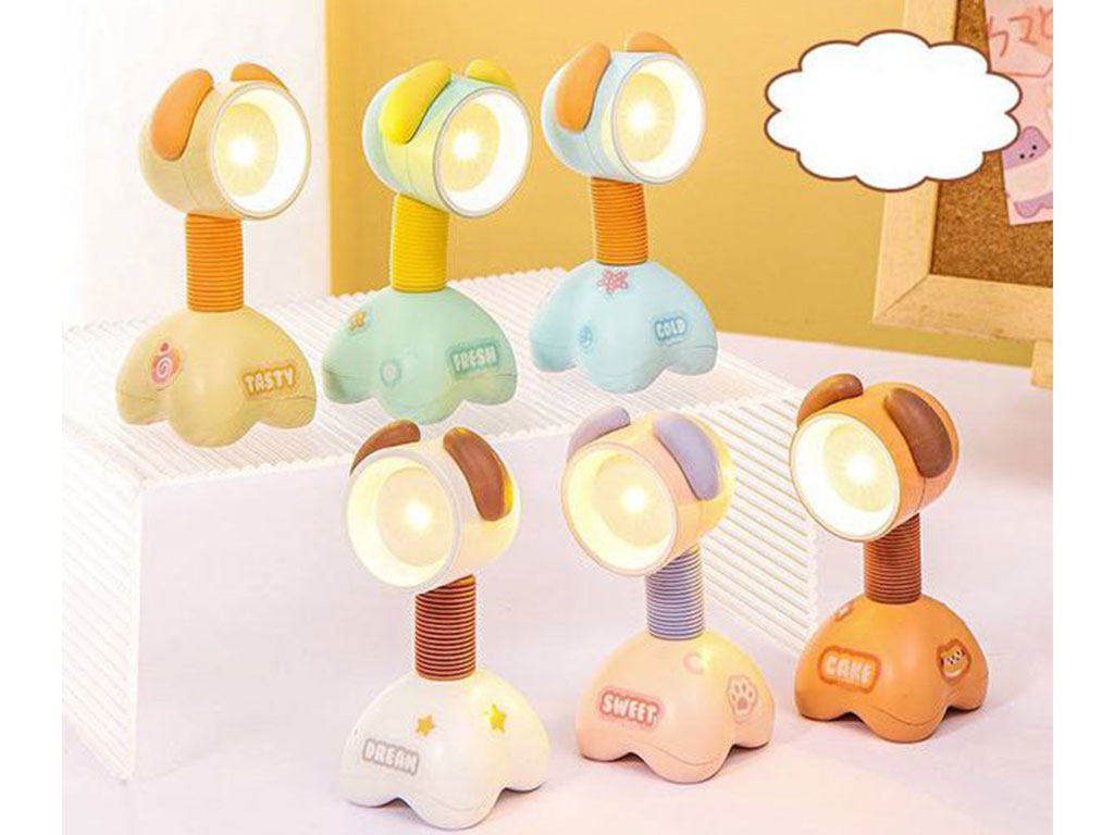 مینی چراغ مطالعه کودک طرح حیوانات