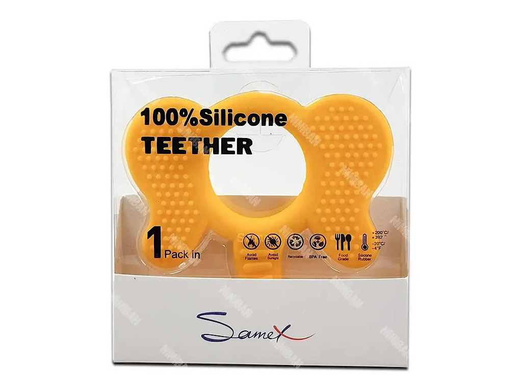 دندانگیر تک عددی سیلیکونی نوزادی samex