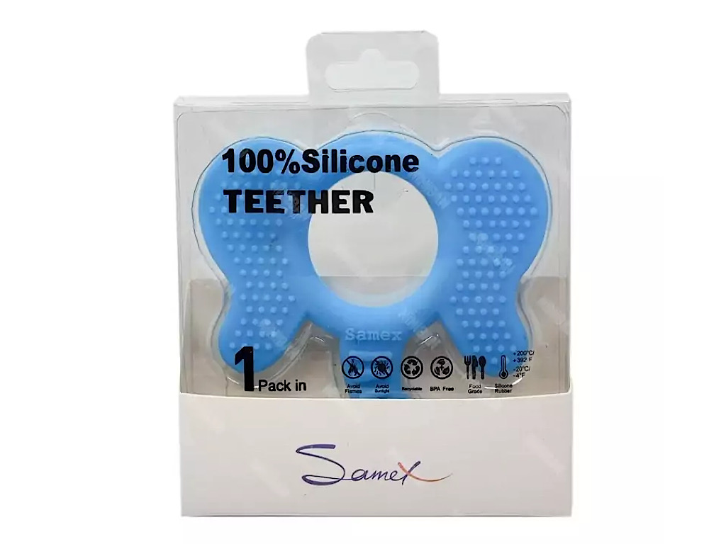 دندانگیر تک عددی سیلیکونی نوزادی samex