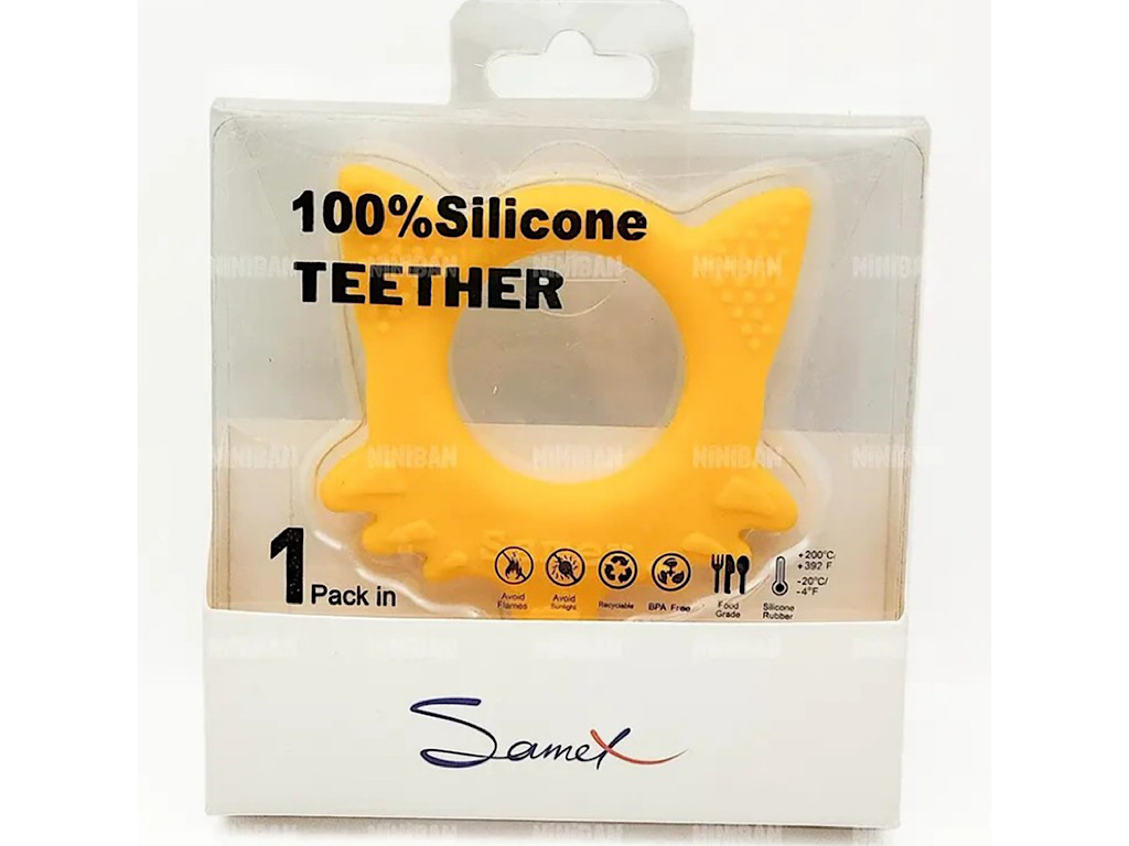 دندانگیر تک عددی سیلیکونی نوزادی samex