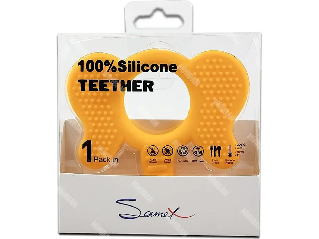 دندانگیر تک عددی سیلیکونی نوزادی samex